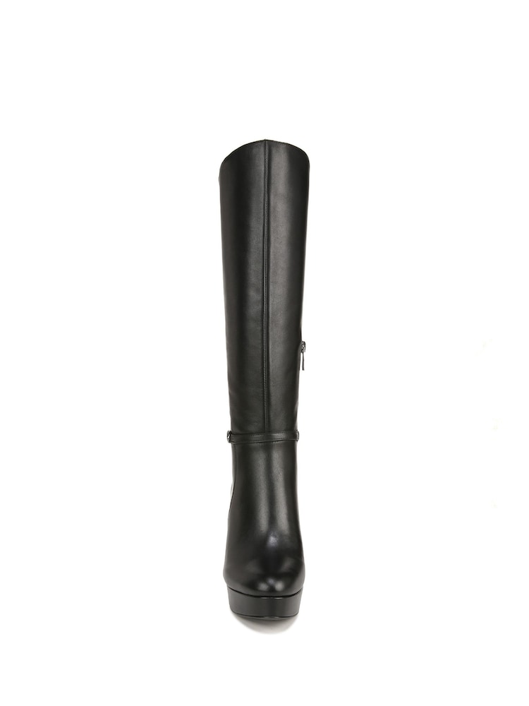 Naturalizer Fenna Leather Knee High Black Boots - Image 5 of 7