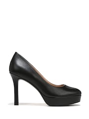 Naturalizer Court Leather Black Shoes - Image 1 of 7