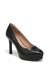 Naturalizer Court Leather Black Shoes - Image 2 of 7