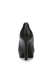 Naturalizer Court Leather Black Shoes - Image 5 of 7