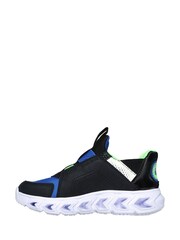 Skechers Black Hypno Flash 2.0 Trainers - Image 2 of 5