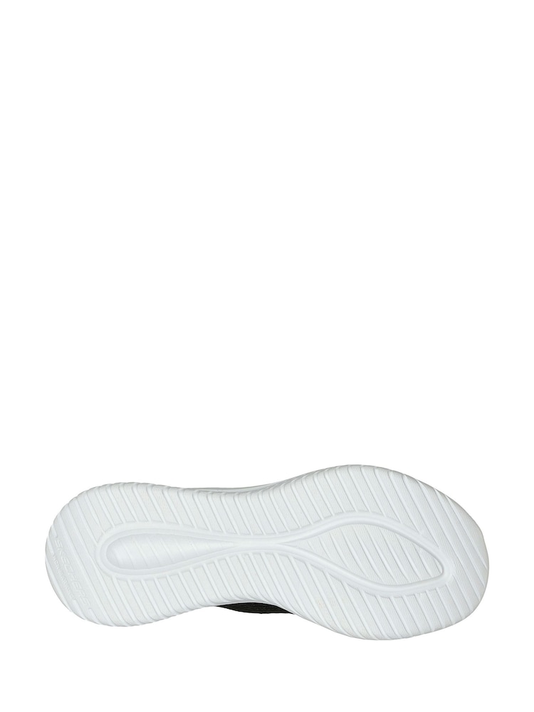 Skechers Black Ultra Flex 3.0 Slip In Colour Wild Trainers - Image 5 of 5