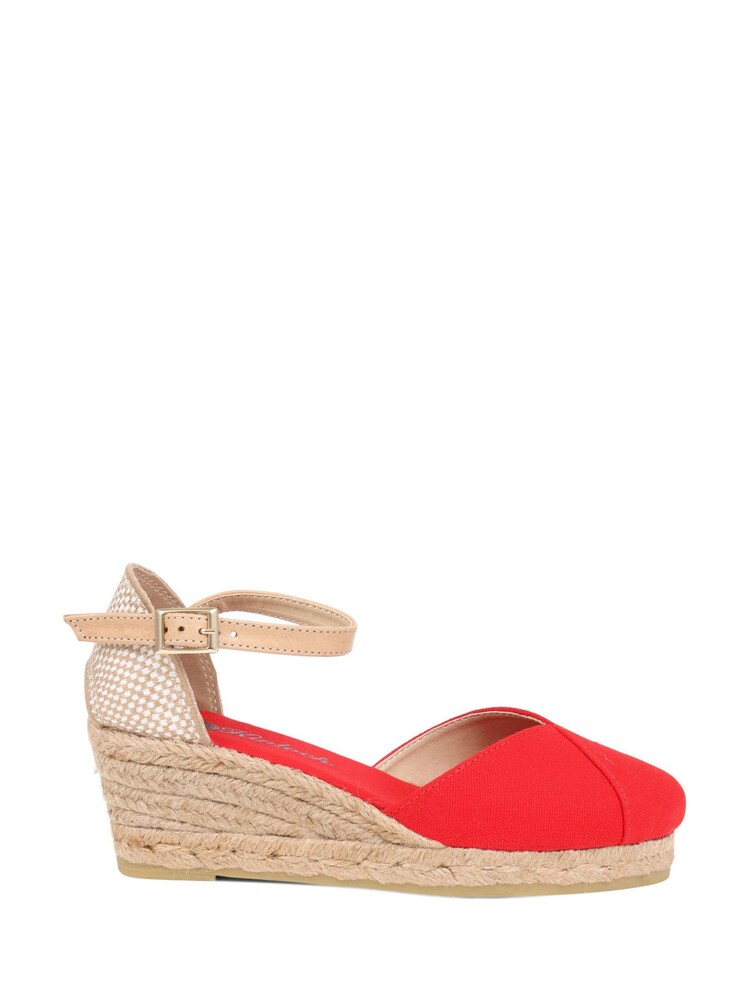 Pavers Red Smart Espadrilles - Image 1 of 5