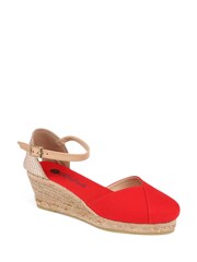 Pavers Red Smart Espadrilles - Image 2 of 5
