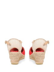 Pavers Red Smart Espadrilles - Image 3 of 5
