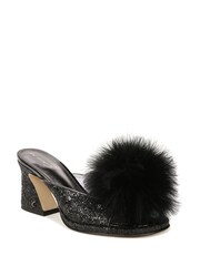 Circus NY Hadie Fluff Mules Black Shoes - Image 3 of 7
