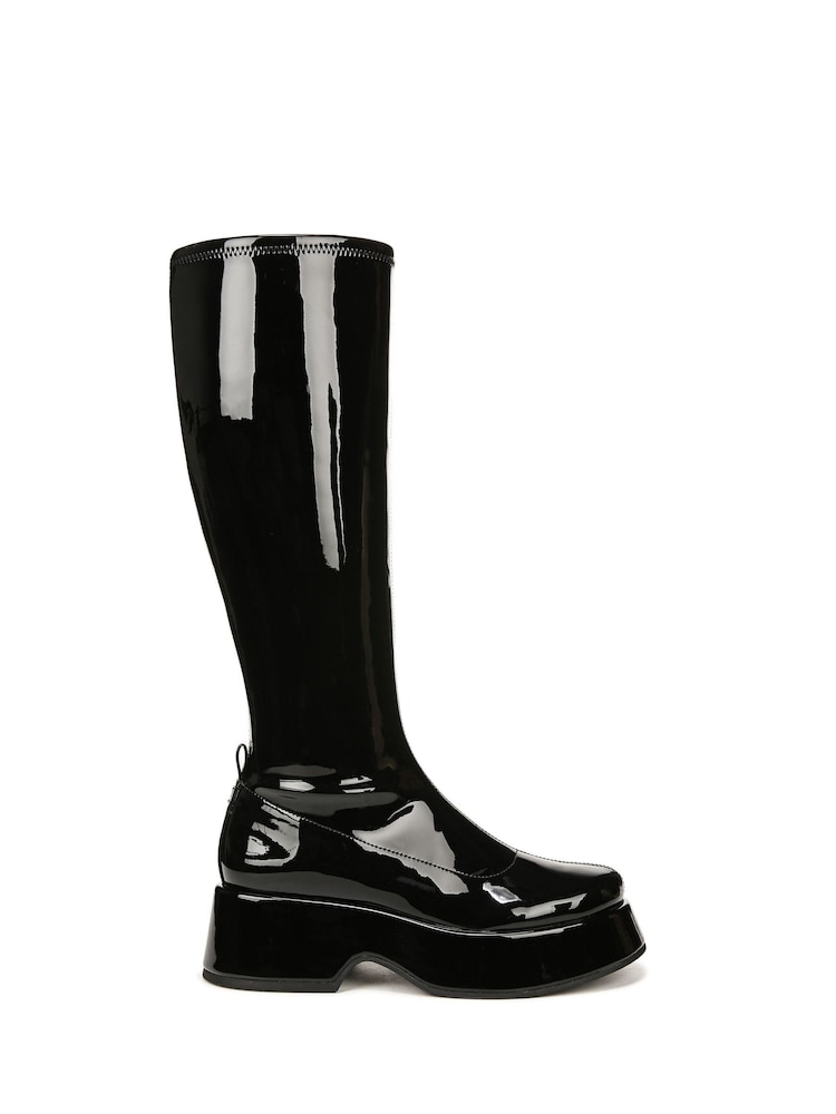 Circus NY Kimberly Mid Calf Black Boots - Image 1 of 7 Circus NY Kimberly Mid Calf Black Boots - Image 1 of 7