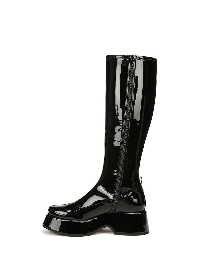 Circus NY Kimberly Mid Calf Black Boots - Image 2 of 7 Circus NY Kimberly Mid Calf Black Boots - Image 2 of 7