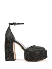Circus NY Bailey Jewel Heeled Black Shoes - Image 1 of 7