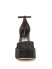 Circus NY Bailey Jewel Heeled Black Shoes - Image 4 of 7