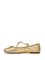 Circus NY Gold Zuri Ballerina Shoes - Image 2 of 7