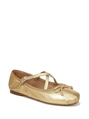 Circus NY Gold Zuri Ballerina Shoes - Image 3 of 7