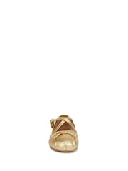 Circus NY Gold Zuri Ballerina Shoes - Image 4 of 7