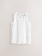 White Vests 5 Pack (1.5-16yrs) - Image 2 of 4