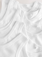 White Vests 5 Pack (1.5-16yrs) - Image 4 of 4