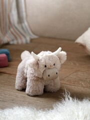 The White Company Natural Hattie Highland Cow - Image 1 of 2