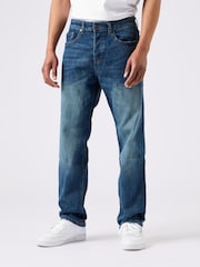 Weekend Offender Washed Vintage Straight Fit Jeans - Image 1 of 6