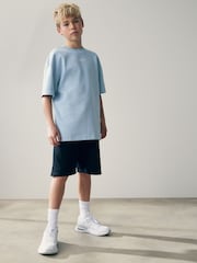 Blue/Black Subscribe Short Sleeve Relaxed Heavyweight T-Shirts 2Pk (3-16yrs) - Image 1 of 9