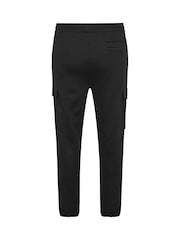 BadRhino Big & Tall Black Cargo Joggers - Image 6 of 6