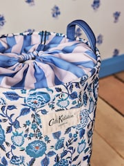 Cath Kidston Blue/White Floral Laundry Hamper - Image 2 of 6