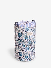 Cath Kidston Blue/White Floral Laundry Hamper - Image 5 of 6