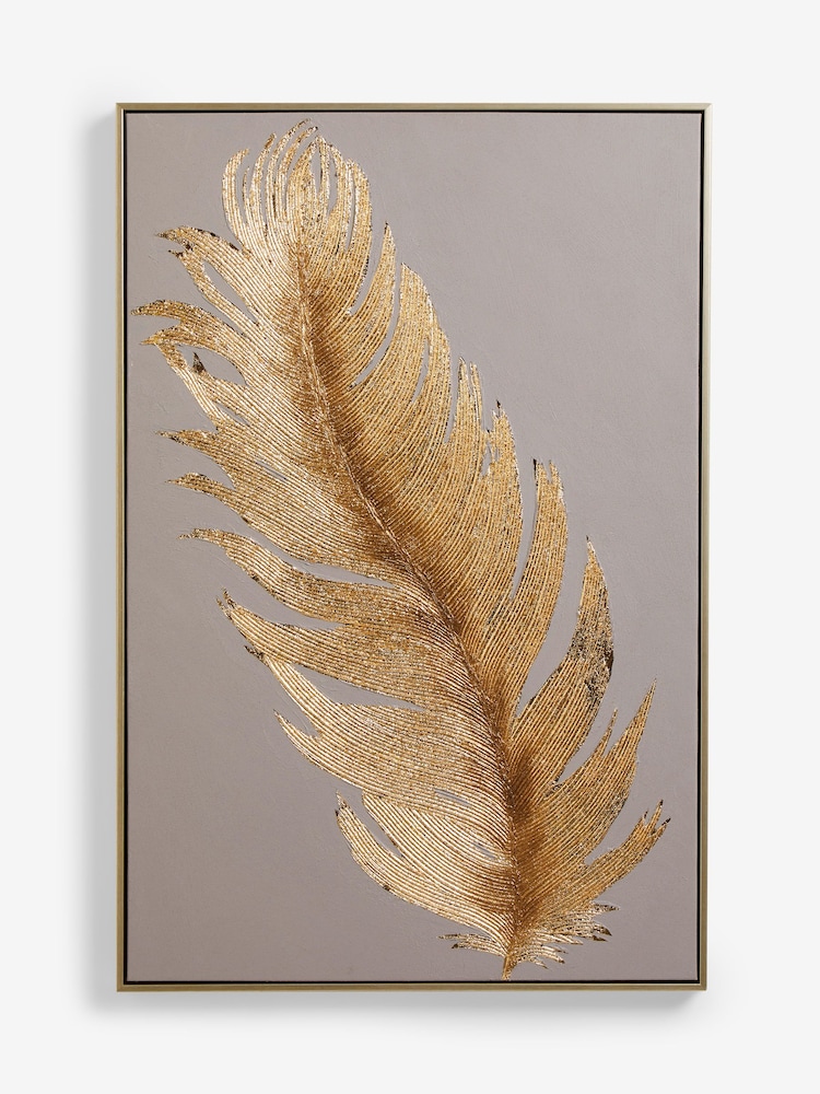 Lipsy Feather Wall Art - Image 2 of 4