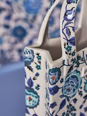 Cath Kidston Blue Handbag Vase - Image 5 of 9