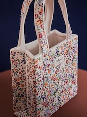 Cath Kidston Pink/Blue Floral Vase - Image 3 of 7