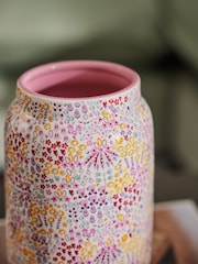 Cath Kidston Pink Medium Vase - Image 3 of 5