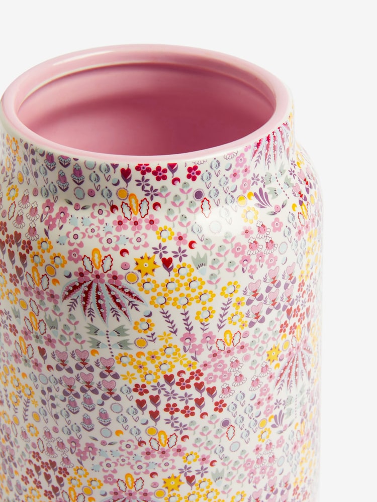 Cath Kidston Pink Medium Vase - Image 5 of 5