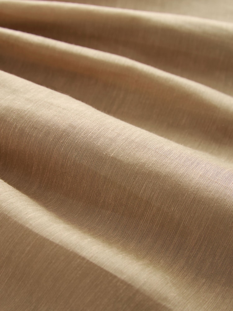 Neutral Sleeveless Ruffle V-Neck Top - Image 7 of 7
