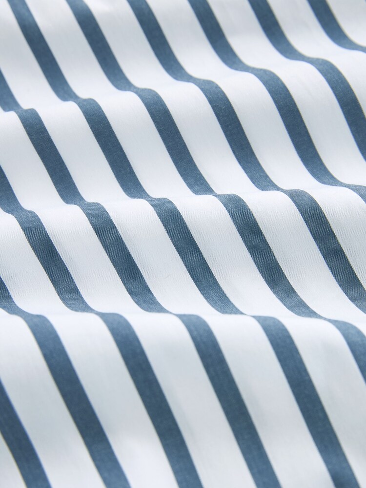 Navy and White Stripe Oversized cotton shirt - Image 6 of 6 Navy and White Stripe Oversized cotton shirt - Image 6 of 6