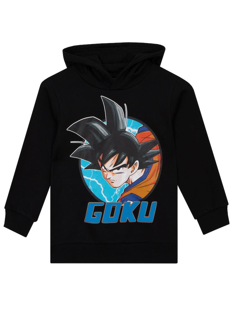 Character Black 100% Cotton Dragon Ball Z Hoodie - Image 1 of 5