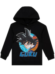 Character Black 100% Cotton Dragon Ball Z Hoodie - Image 3 of 5