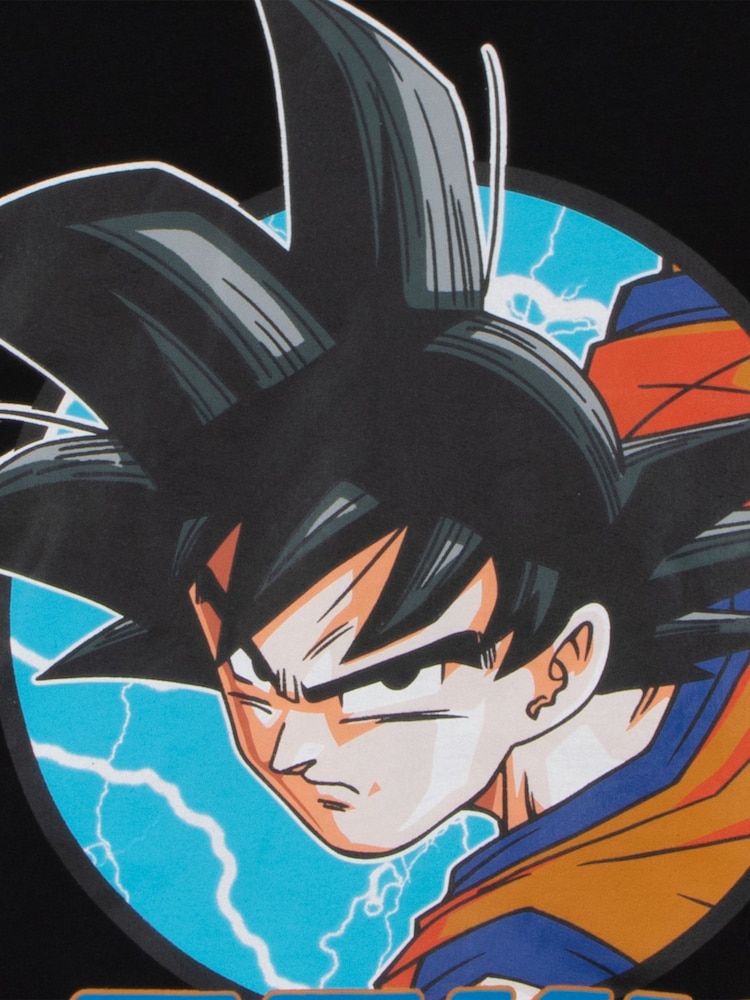 Character Black 100% Cotton Dragon Ball Z Hoodie - Image 5 of 5