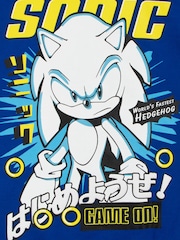 Character Blue 100% Cotton Sonic Hoodie - Image 5 of 5