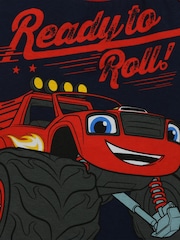Character Blue 100% Cotton Blaze and The Monster Machines T-Shirt - Image 4 of 5