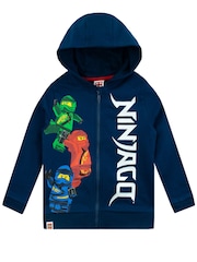 Character Blue 100% Cotton Lego Ninjago Hoodie - Image 2 of 5