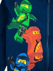 Character Blue 100% Cotton Lego Ninjago Hoodie - Image 5 of 5