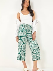 Roman Green Petite Cropped Trousers - Image 1 of 4