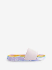 Hype. Girls Multi Strobe Butterfly Script Sliders - Image 1 of 7