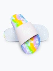 Hype. Girls Multi Strobe Butterfly Script Sliders - Image 2 of 7