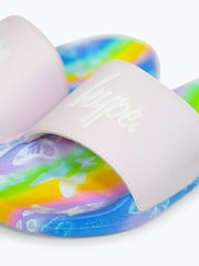 Hype. Girls Multi Strobe Butterfly Script Sliders - Image 5 of 7