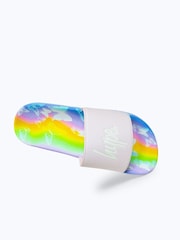 Hype. Girls Multi Strobe Butterfly Script Sliders - Image 7 of 7