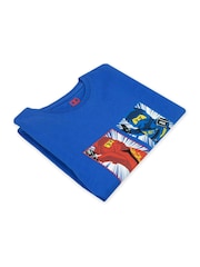 Character Blue 100% Cotton Lego Ninjago T-Shirt - Image 6 of 9