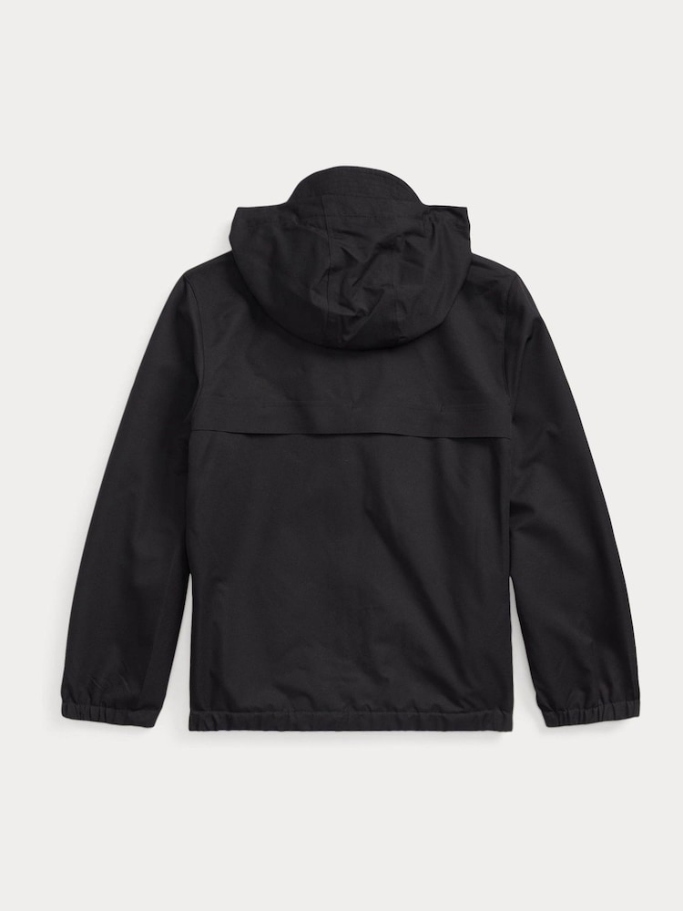 Polo Ralph Lauren Boy Water-Repellent Hooded Jacket - Image 2 of 2 Polo Ralph Lauren Boy Water-Repellent Hooded Jacket - Image 2 of 2