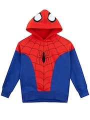 Character Red 100% Cotton Spiderman Hoodie - Image 2 of 5