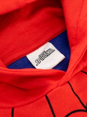 Character Red 100% Cotton Spiderman Hoodie - Image 4 of 5