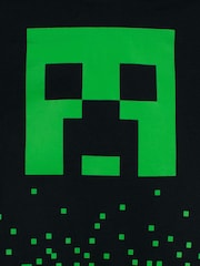 Character Black 100% Cotton Minecraft Hoodie - Image 5 of 5
