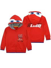 Character Red 100% Cotton Disney Cars Hoodie - Image 1 of 5
